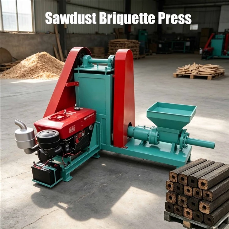 Press brikèt syur