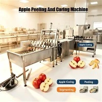 Apple Peeling ak Coring machin