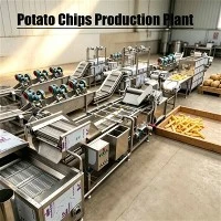 Pòmdetè Chips Pwodiksyon Plant